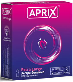 фото упаковки Презервативы Aprix Extra Large