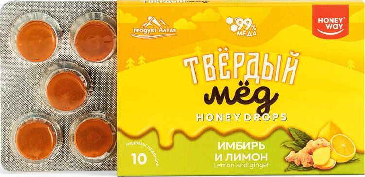 фото упаковки Твердый мед карамель