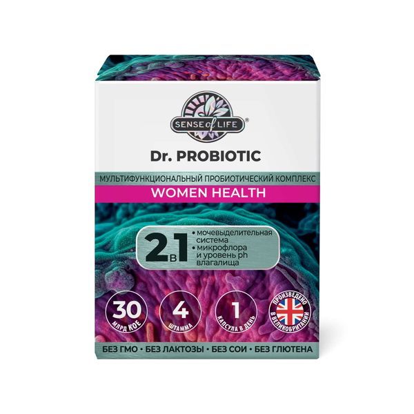 фото упаковки Sense of Life Dr. Probiotic Женское здоровье