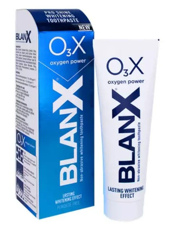 фото упаковки Blanx О3Х Паста зубная отбеливающая Сила кислорода