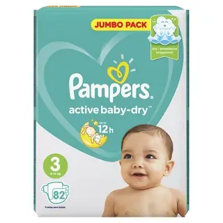 фото упаковки Pampers Active baby-dry Подгузники детские