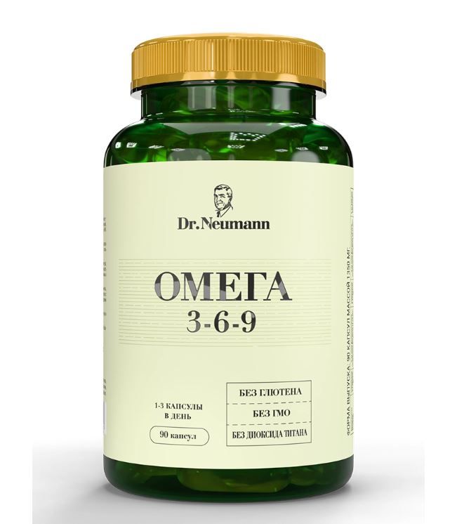 фото упаковки Dr Neumann Омега 3-6-9