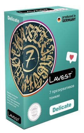 фото упаковки Lavest Delicate Презервативы ультратонкие