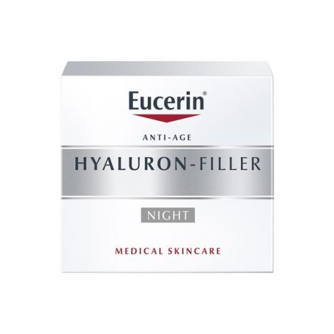 Eucerin Hyaluron-Filler крем ночной, крем для лица, для всех типов кожи, 50 мл, 1 шт.
