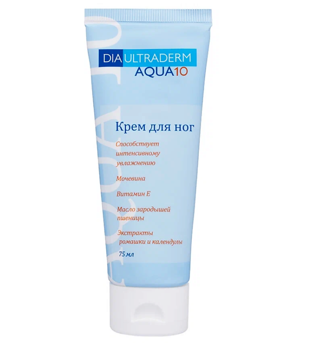 фото упаковки Diaultraderm aqua 10 Крем для ног