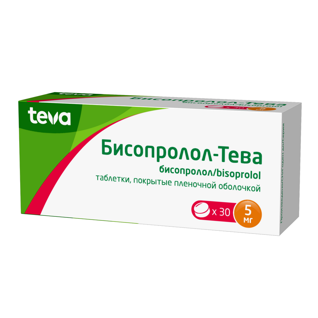 фото упаковки Бисопролол-Тева