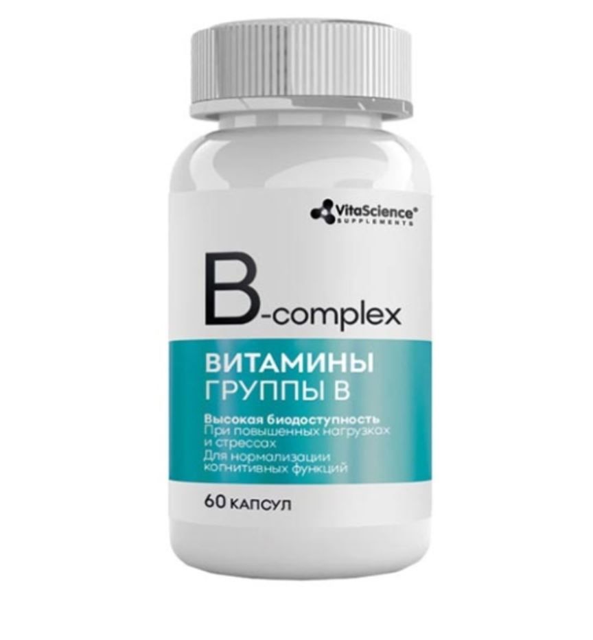 фото упаковки Vitascience B-комплекс Витамины группы В