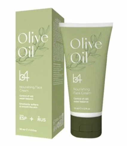 фото упаковки b4 Olive Oil Крем для лица питательный