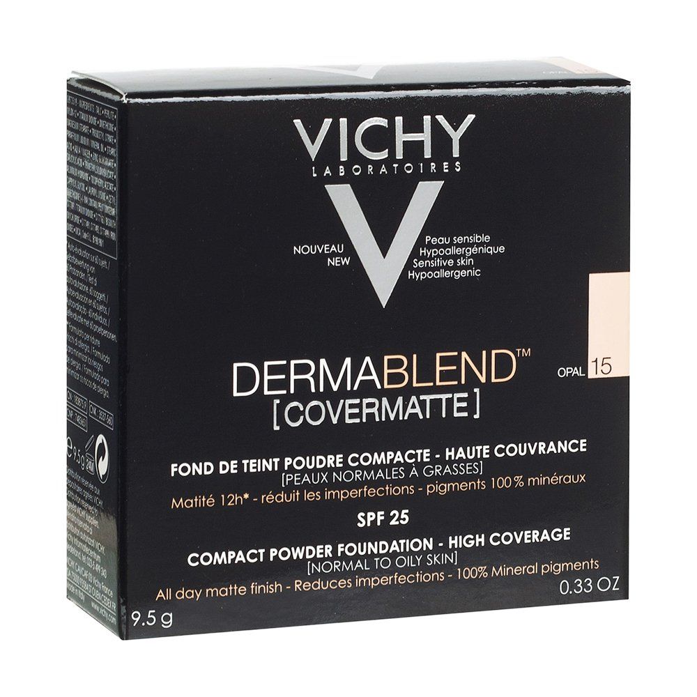 фото упаковки Vichy Dermablend Covermatte пудра компактная SPF25