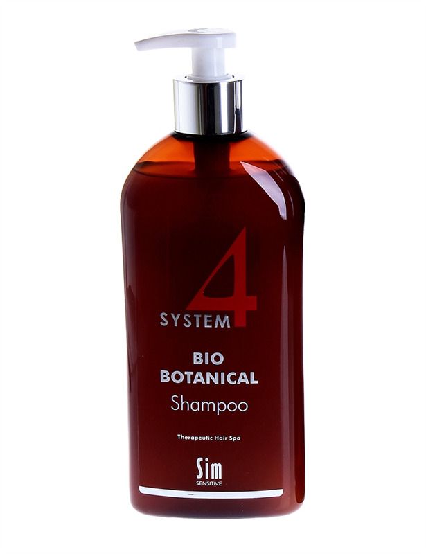 System 4 Биоботанический шампунь против выпадения волос, шампунь, для всех типов волос, 500 мл, 1 шт.