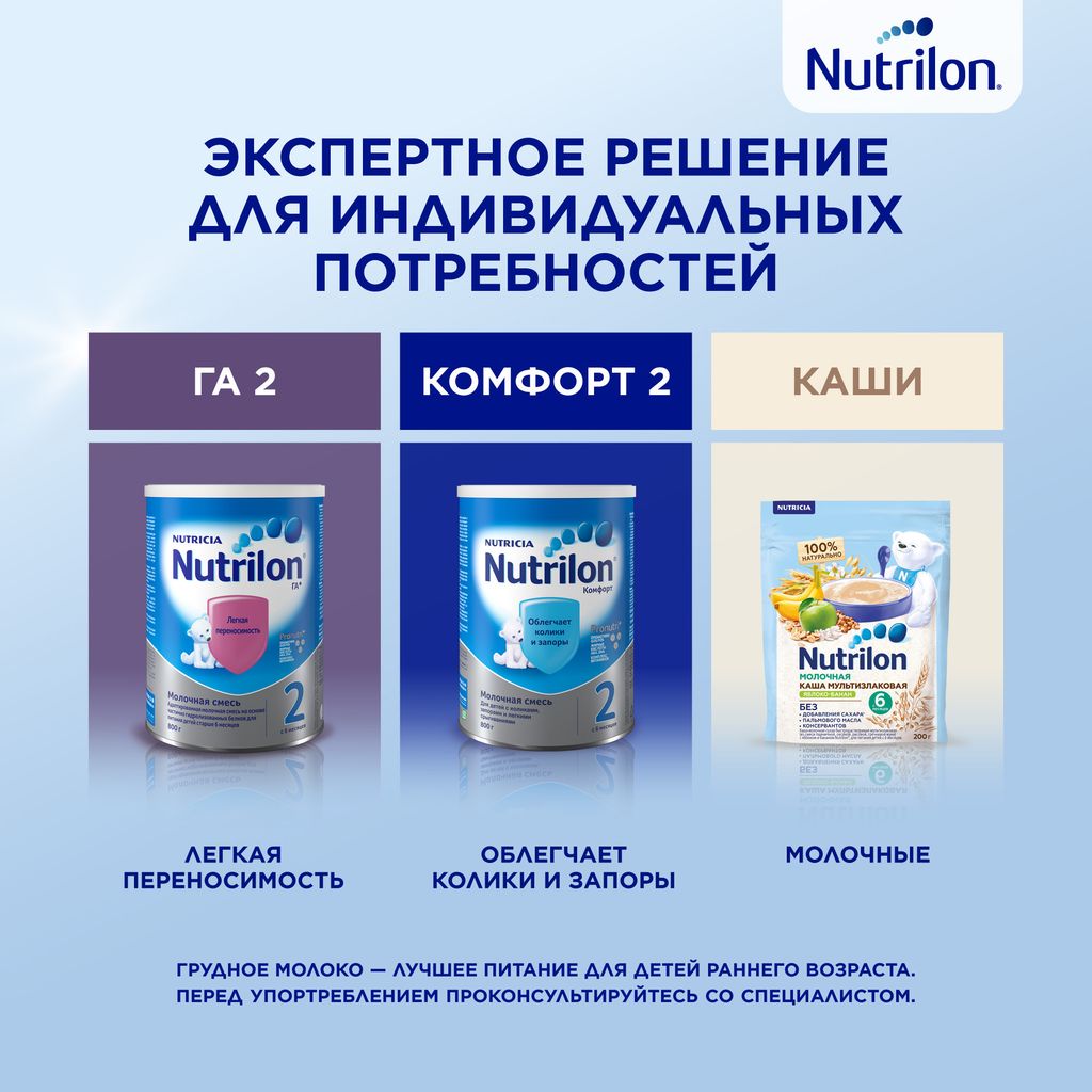 Nutrilon 2 Premium, смесь молочная сухая, 1200 г, 1 шт.