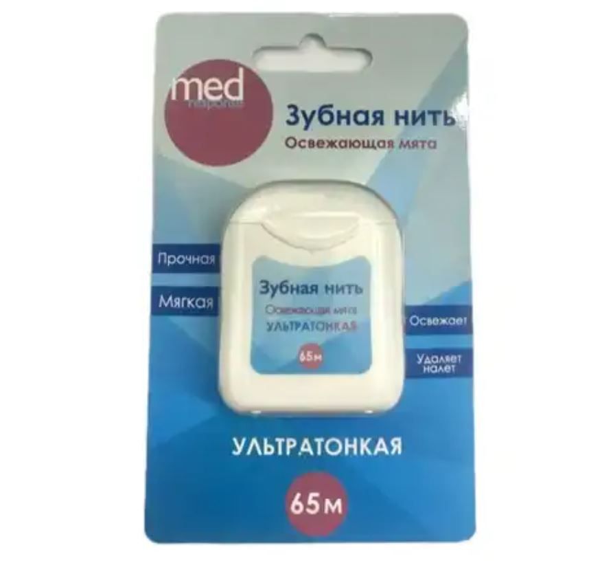 фото упаковки Medresponse Нить зубная
