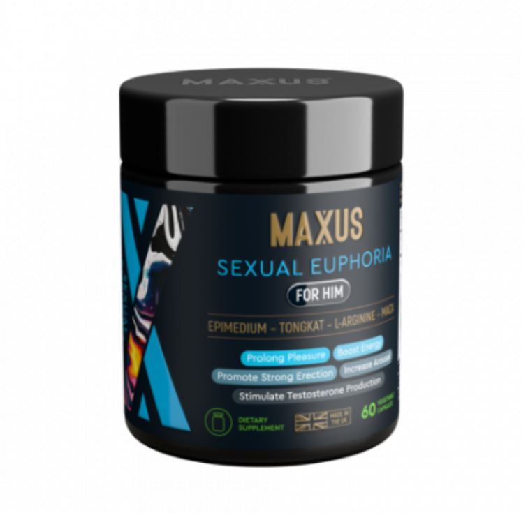Maxus Сексуальная Эйфория для него, капсулы, 60 шт.
