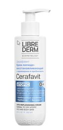 Librederm Cerafavit Крем для лица и тела с церамидами и пребиотиком липидовосстанавливающий, крем для тела, 200 мл, 1 шт.