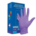 Safe Care Перчатки смотровые нитриловые, р. S, LN 303, перчатки неопудренные, фиолетового цвета, 2 шт.