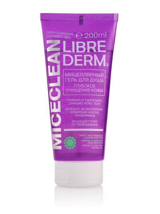 Librederm Miceclean Гель для душа, гель для душа, 200 мл, 1 шт.