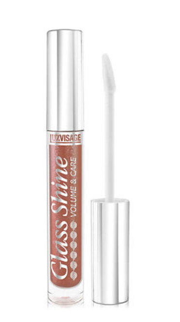 Lux Vizage Glass Shine Блеск для губ, тон 19, 3 г, 1 шт.
