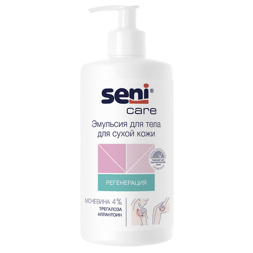 Seni Care Эмульсия для тела для сухой кожи, эмульсия, 500 мл, 1 шт.