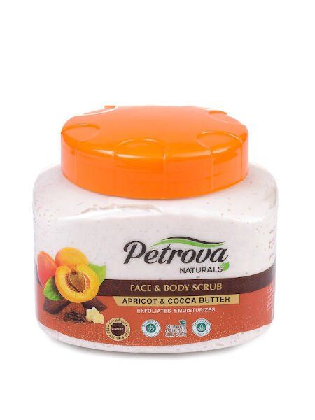 Petrova Скраб для тела Абрикос и кокосовое масло, скраб, 500 мл, 1 шт.