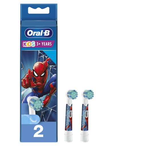 Насадки для электрической зубной щетки Oral-B Spiderman, 2 шт.