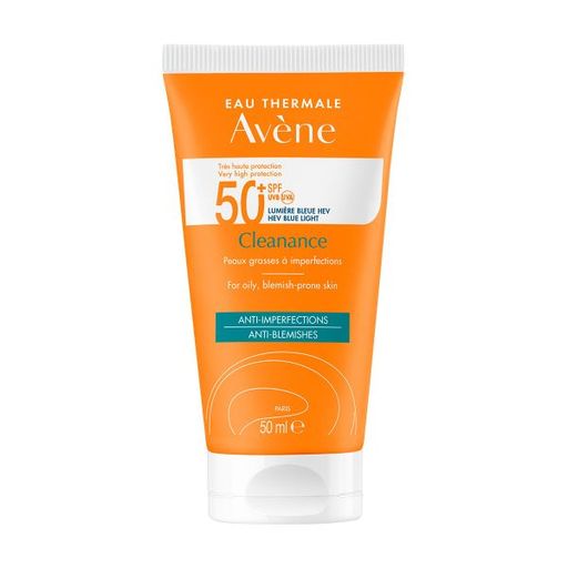 Avene Cleanance солнцезащитный флюид SPF50+, 50 мл, 1 шт.