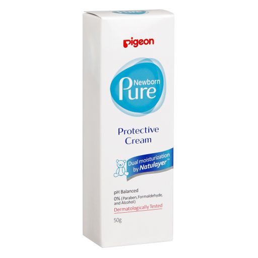 Pigeon Newborn Pure Protective Cream защитный крем 0+, крем, 50 мл, 1 шт.