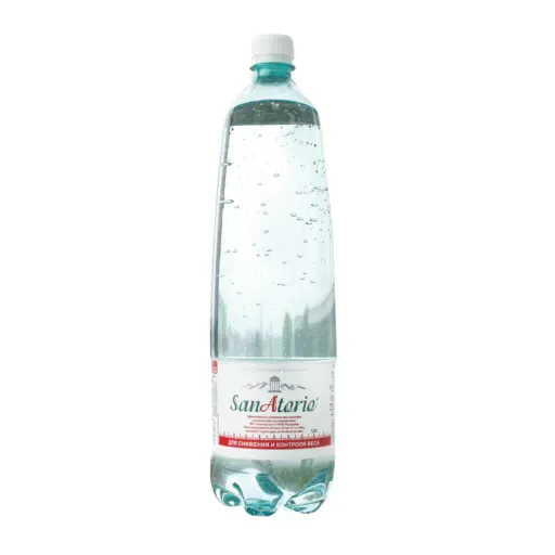SanAtorio вода минеральная питьевая газированная, вода минеральная, лечебно-столовая, 1.5 л, 1 шт.