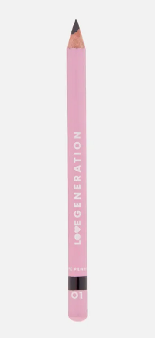 Love Generation Карандаш для глаз Eye Pencil, тон 01, 1.2 г, 1 шт.