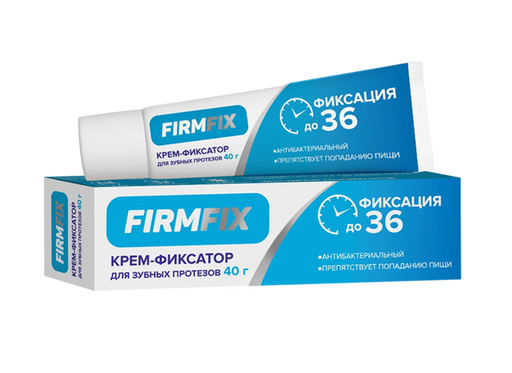 Firmfix Крем-фиксатор для зубных протезов, с нейтральным вкусом, 40 г, 1 шт.