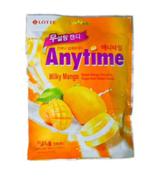 Anytime Карамель без сахара, карамель, манго молоко, 74 г, 1 шт.