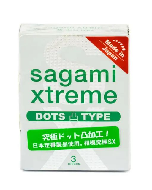 Sagami Xtreme Type E Презервативы, 3 шт.