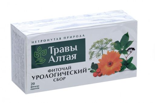 Урологический сбор Травы Алтая, 1.5 г, 20 шт.